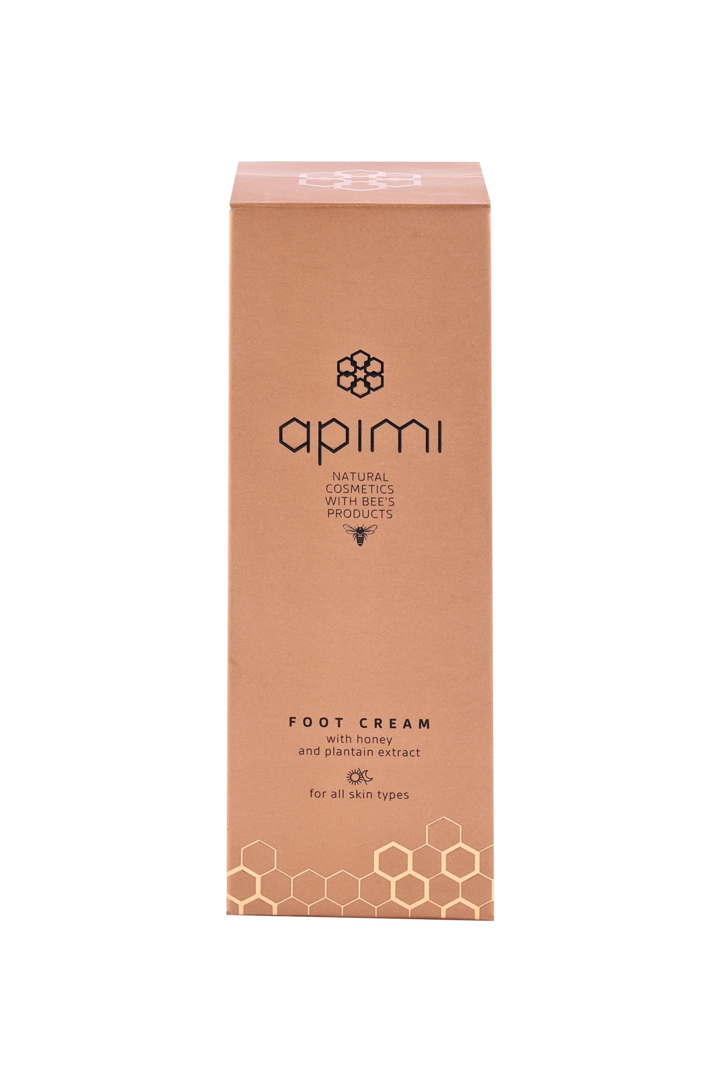 Apimi Travel size Foot cream with Honey and Plaintain extract-30 ml