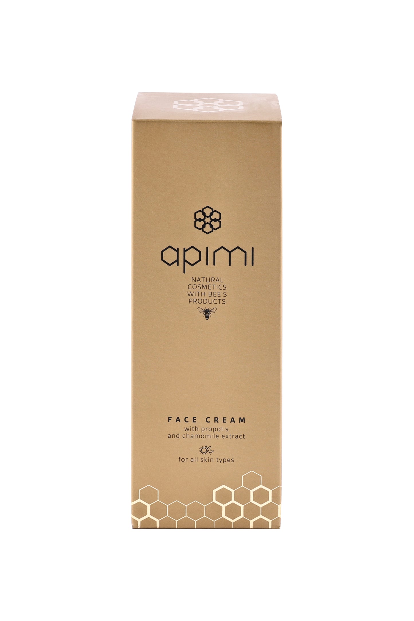Apimi Travel size-Face Cream with Propolis and Chamomile extract-30 ml